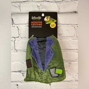 Thrills &‎ Chills Pet Frankenstein Monster Costume Fits Most Small Pets No Hat